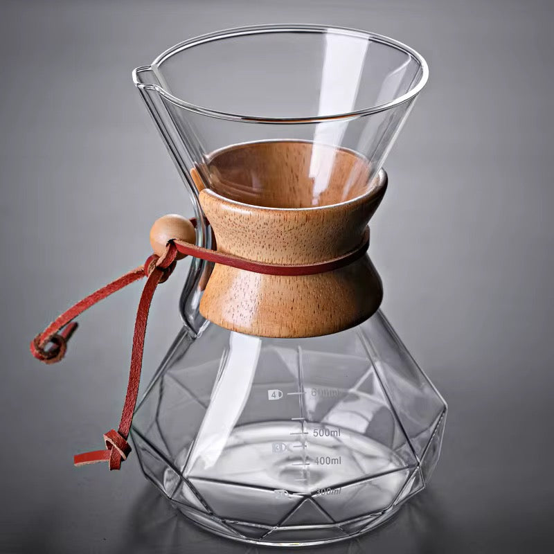 Chemex with reusable stainless steel filter - 800ml