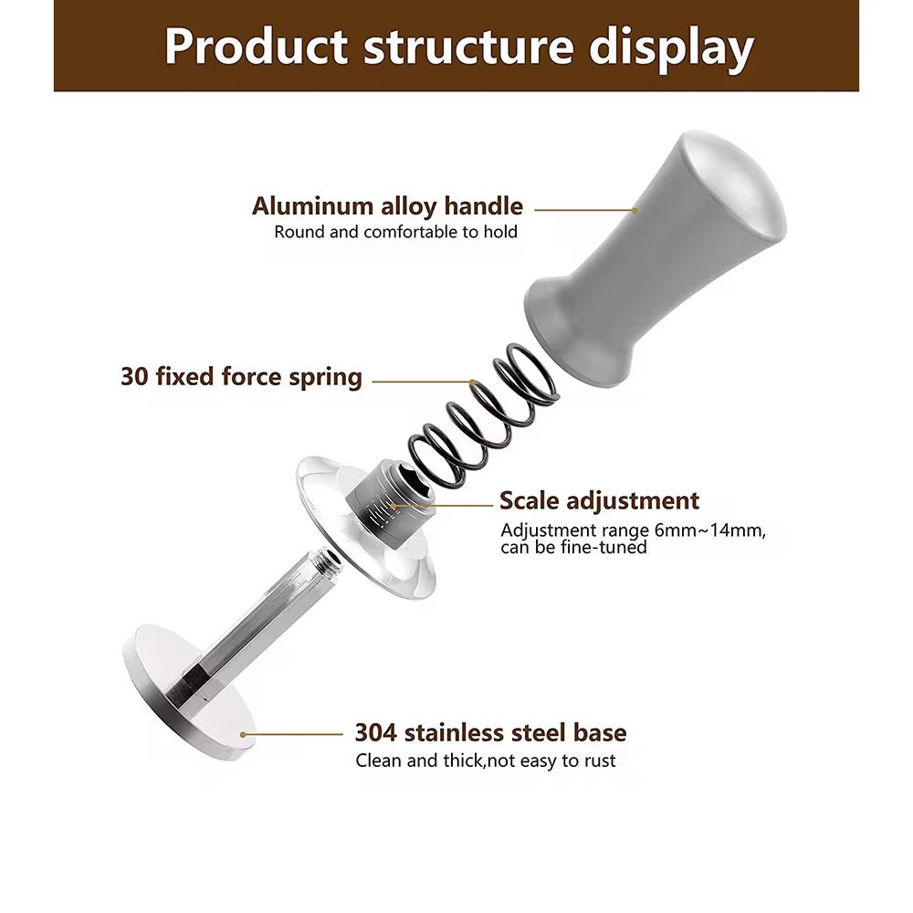 TJ Self-Leveling Coffee Tamper SLT02