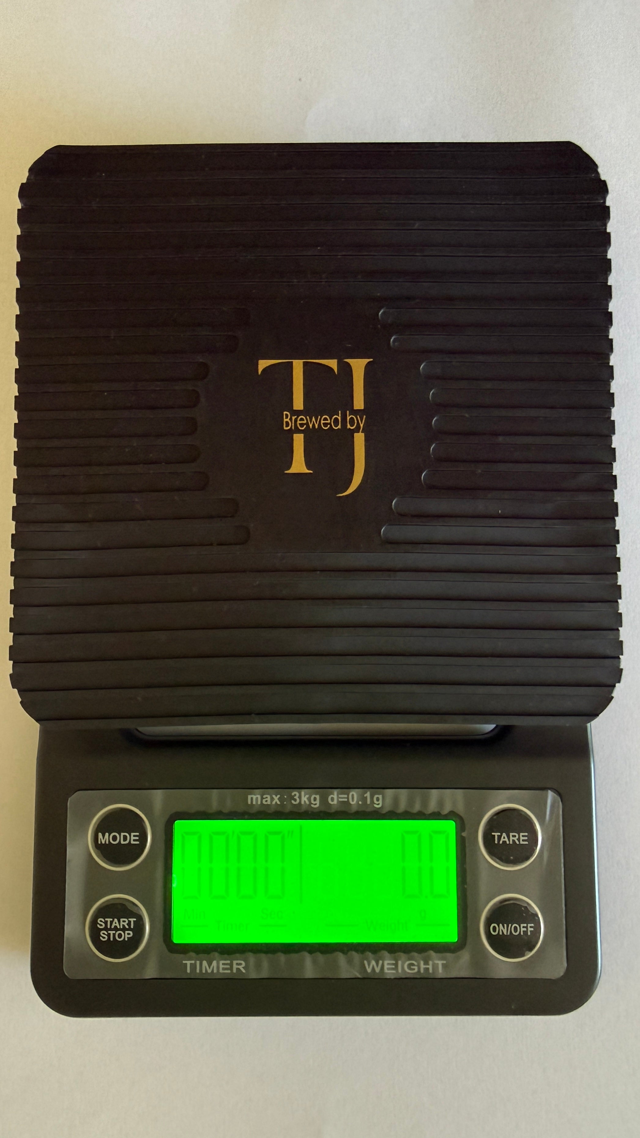 TJ Coffee Scale with Timer - 3Kg