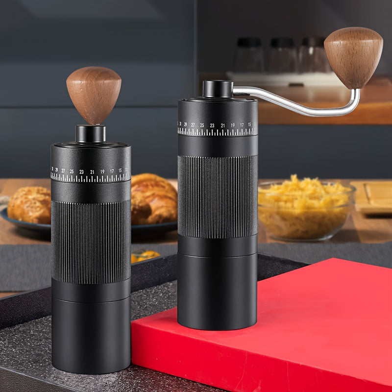 TJ Premium Hand Coffee Grinder Stainless Steel Burr