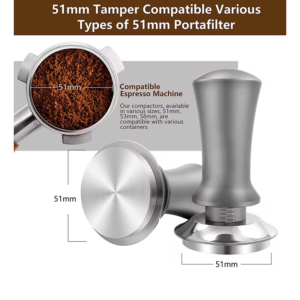 TJ Self-Leveling Coffee Tamper SLT02