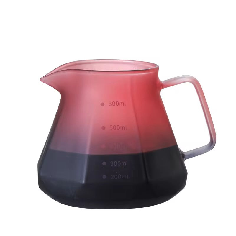 Pour Over Coffee Pot & Dripper - elegant pink