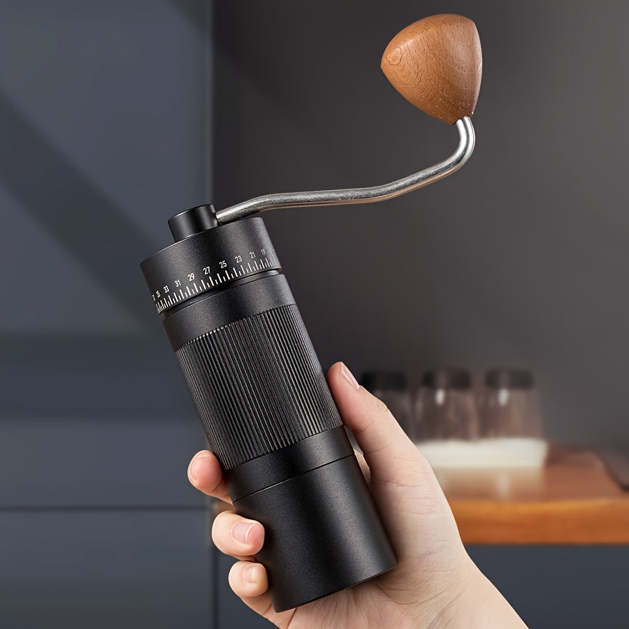 TJ Premium Hand Coffee Grinder Stainless Steel Burr