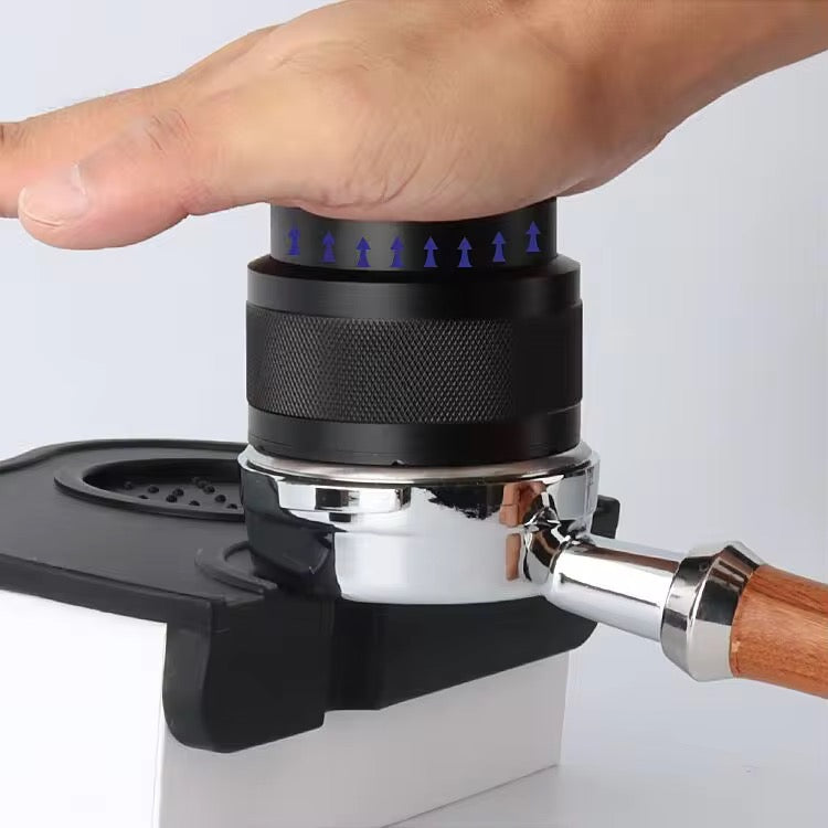 TJ Coffee self leveling palm Tamper - Spring Loaded T-01