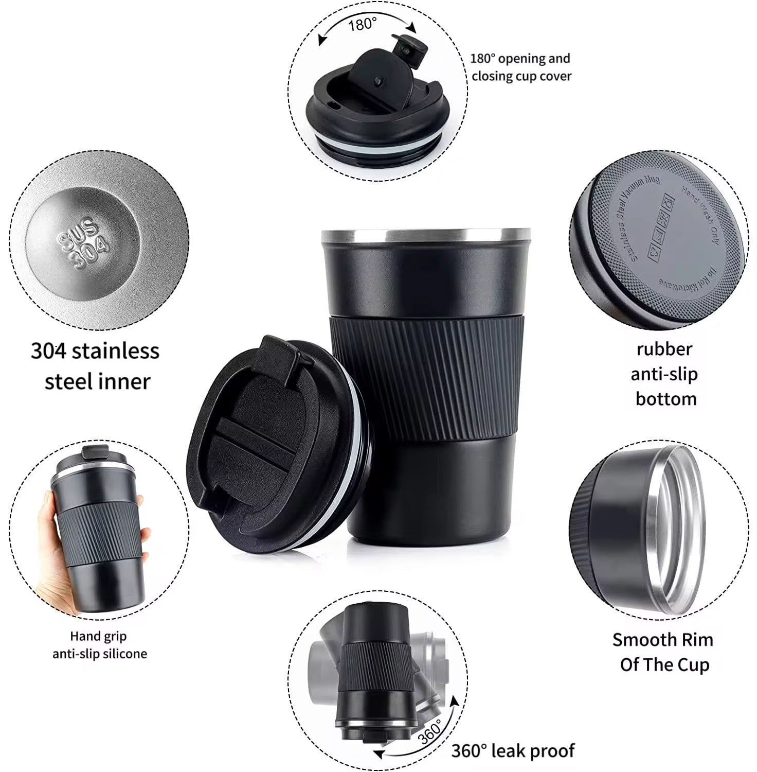 TJ Coffee Tumbler 510ml
